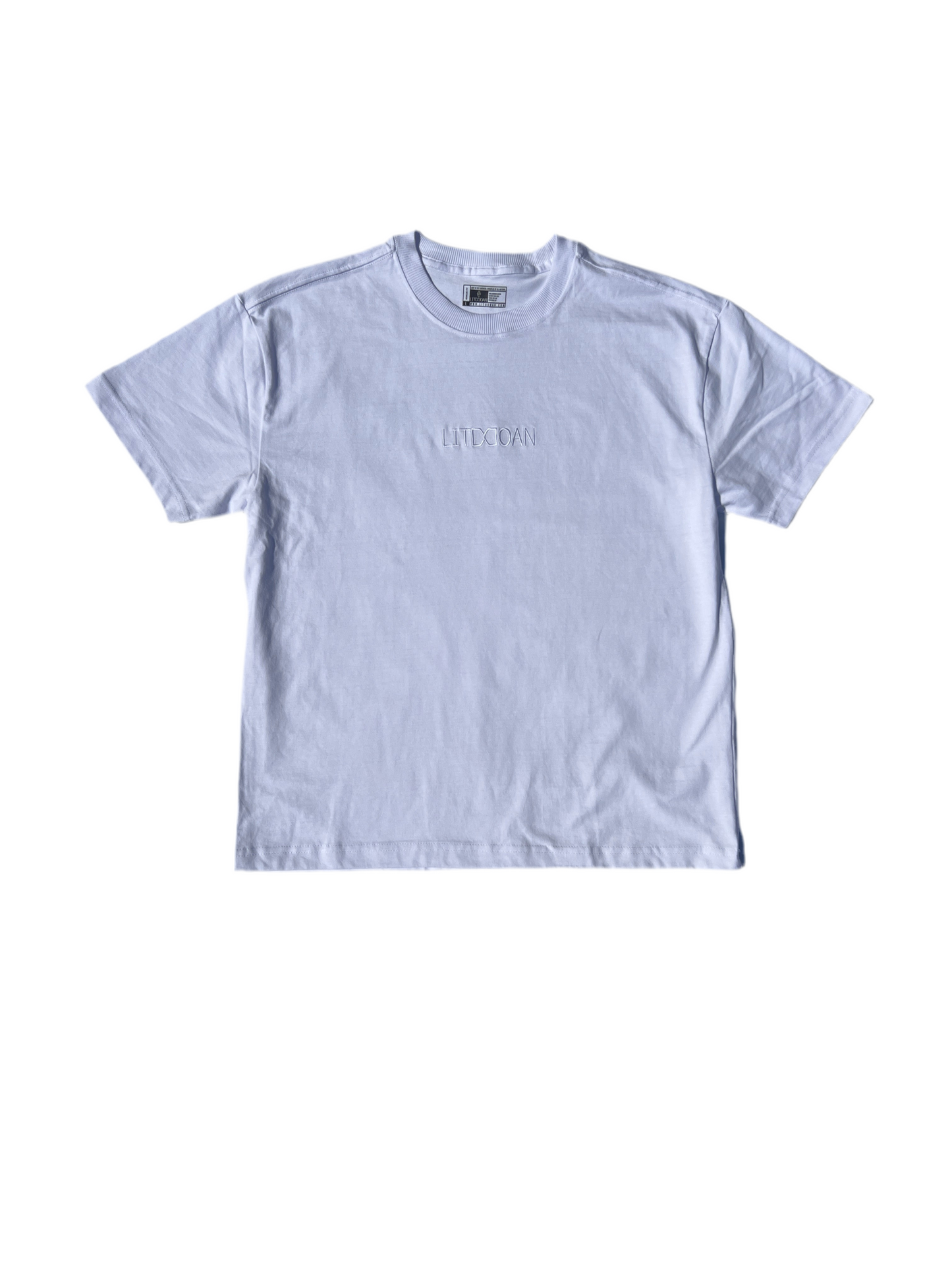 Litddoan Classic Logo Heavyweight White Tee