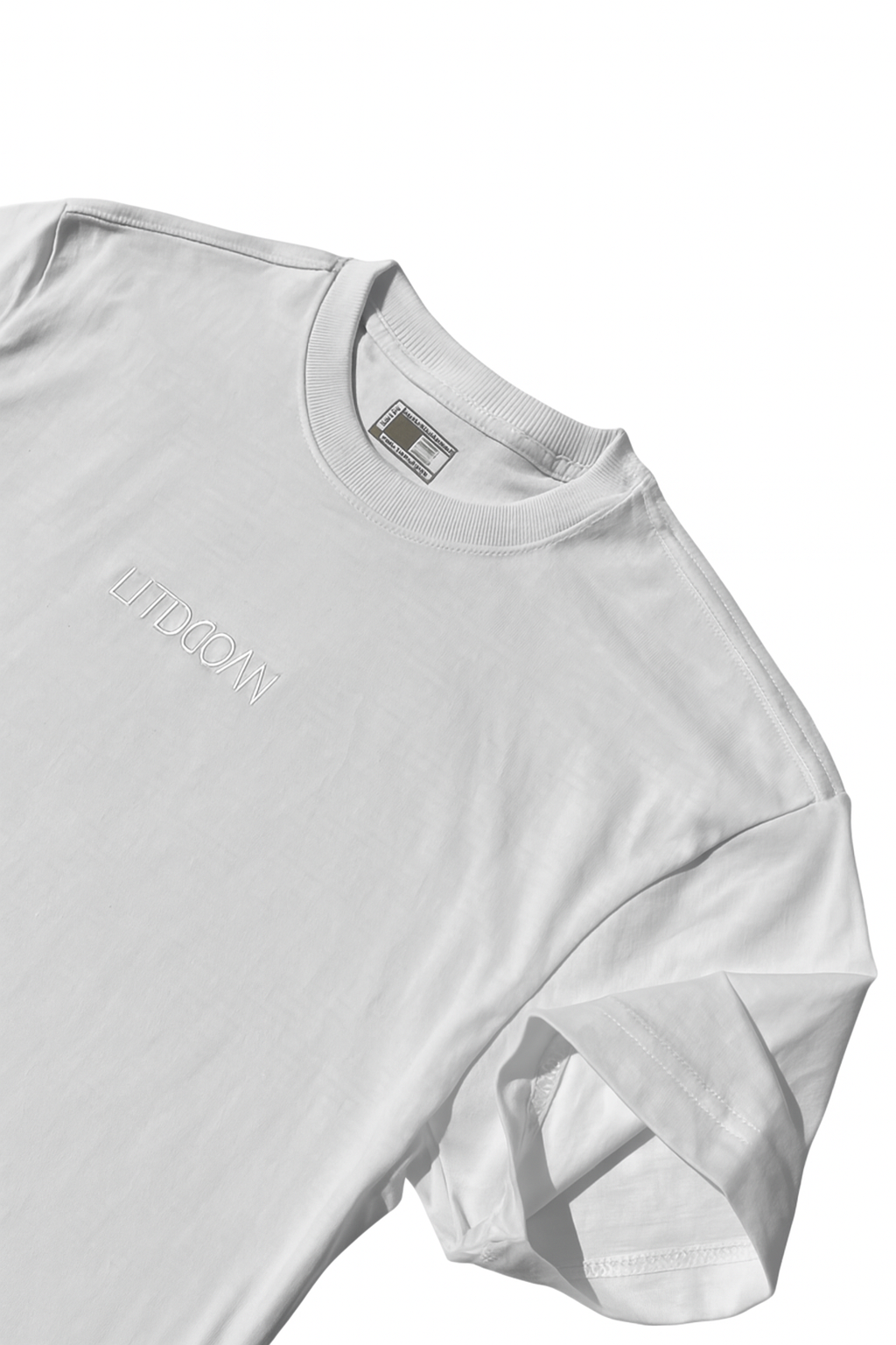 Litddoan Classic Logo Heavyweight White Tee