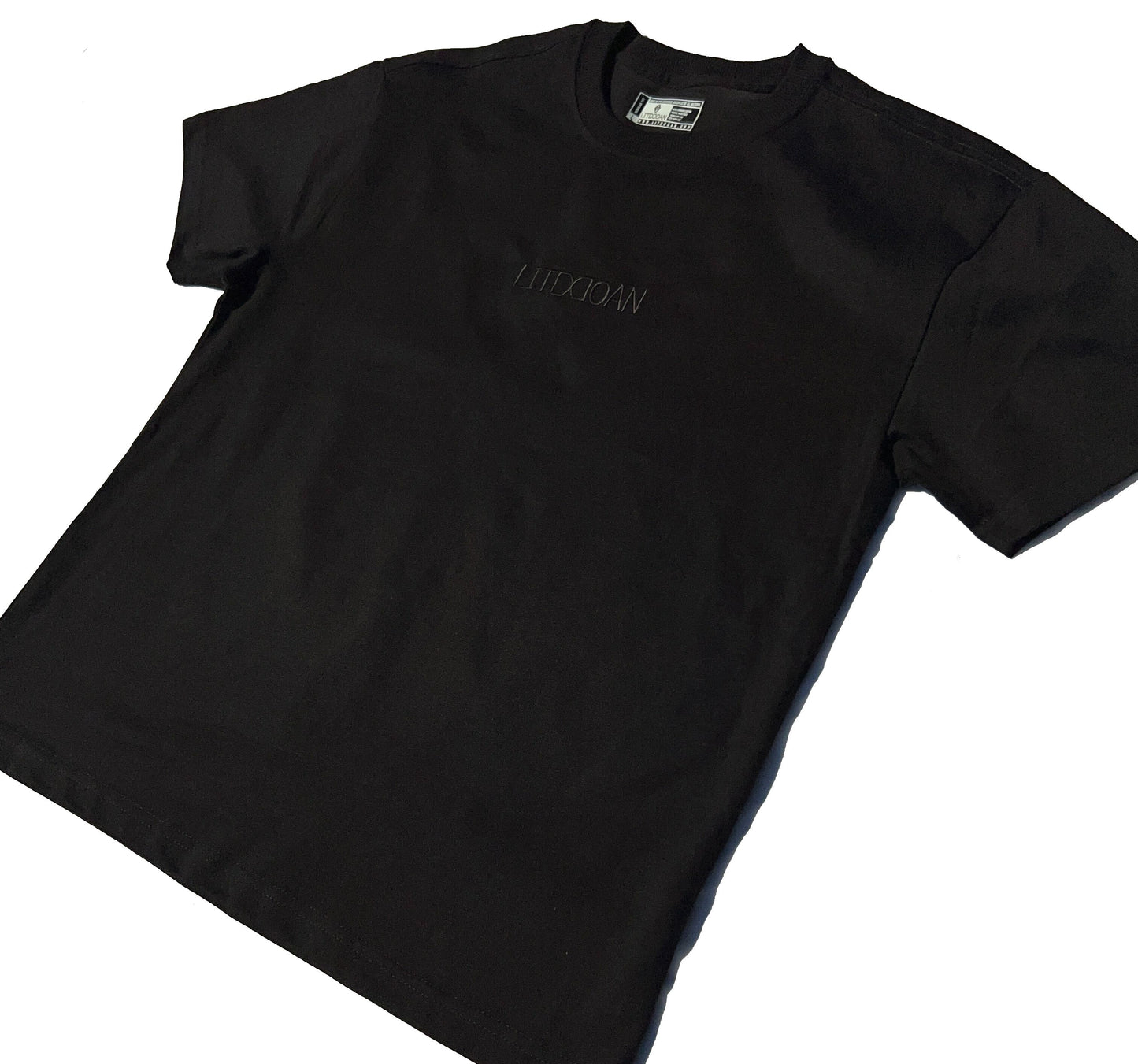 Litddoan Classic Logo Super Heavyweight Black Tee